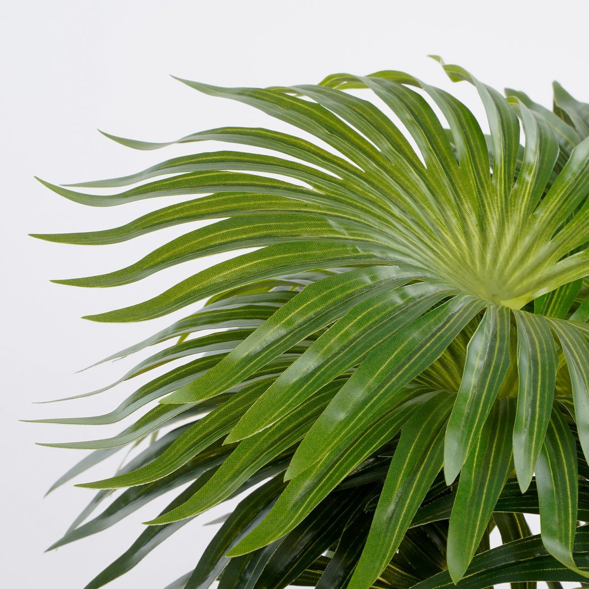 Künstliche Palmenpflanze im Blumentopf Stan – H40 x Ø35 cm – Grün