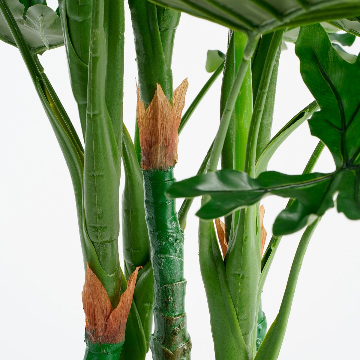 Kunstpflanze Philodendron – H120 x Ø80 cm – Grün