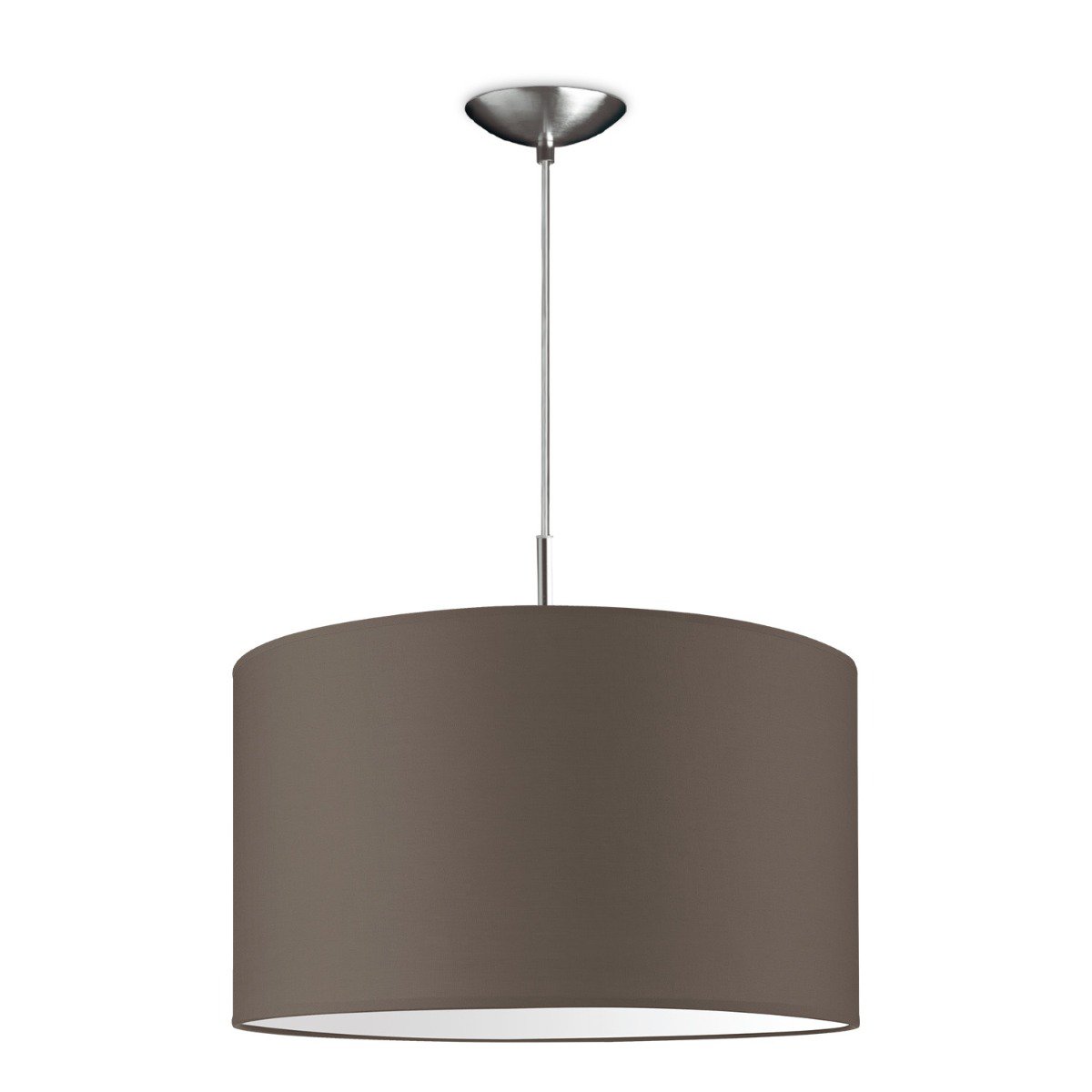 Home Sweet Home Hängelampe Tube Deluxe, E27, taupe, 40cm