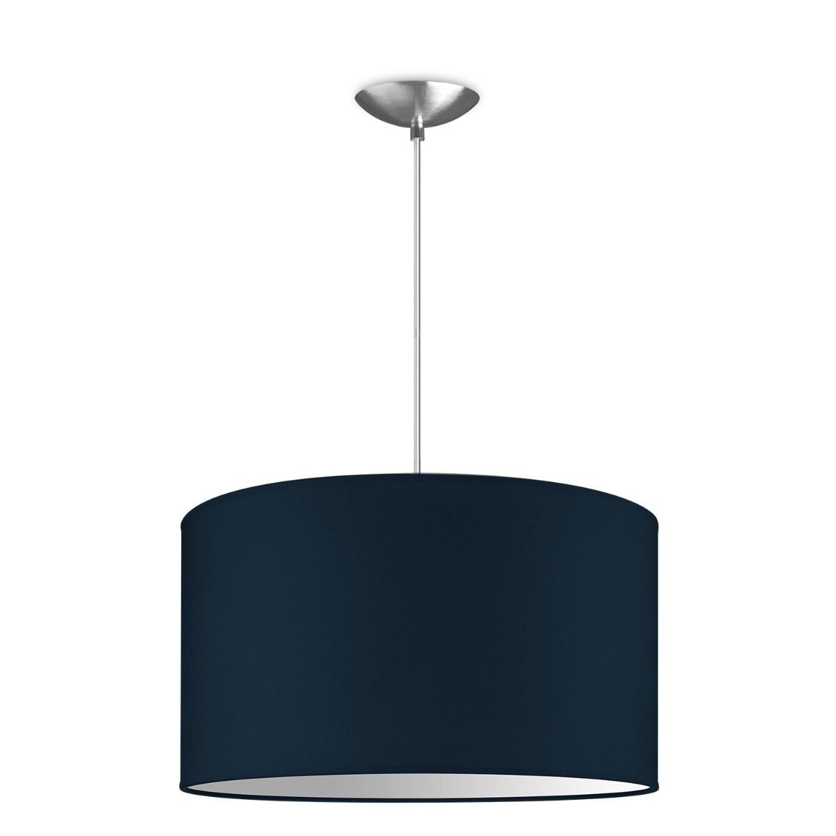 Home Sweet Home Hängelampe Bling mit Lampenschirm, E27, dunkelblau, 40cm