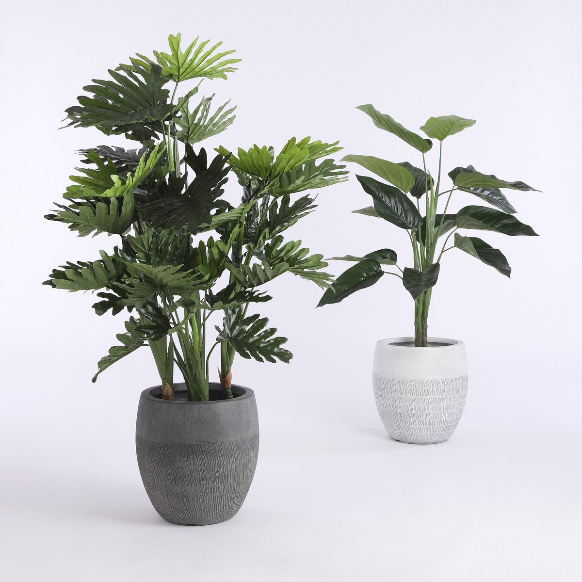 Kunstpflanze Philodendron – H120 x Ø80 cm – Grün