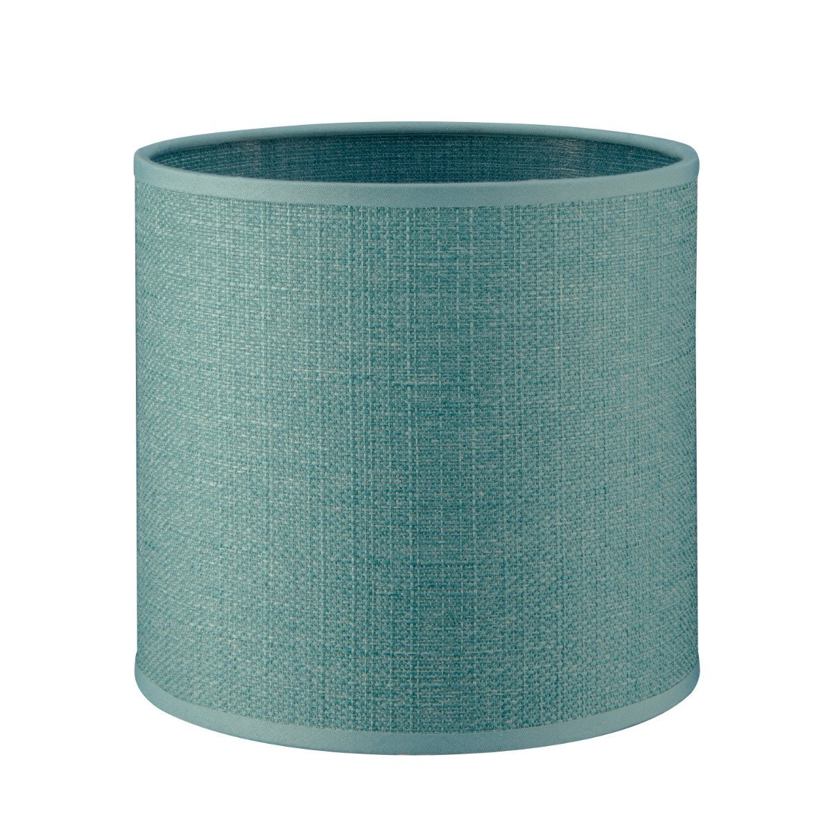 Home Sweet Home Lampenschirm Canvas türkis – B:16xT:16xH:15cm
