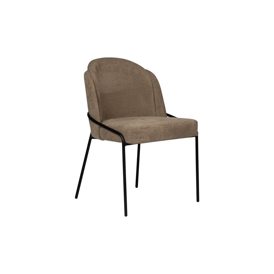 Fjord Stuhl Braun (2er-Set)
