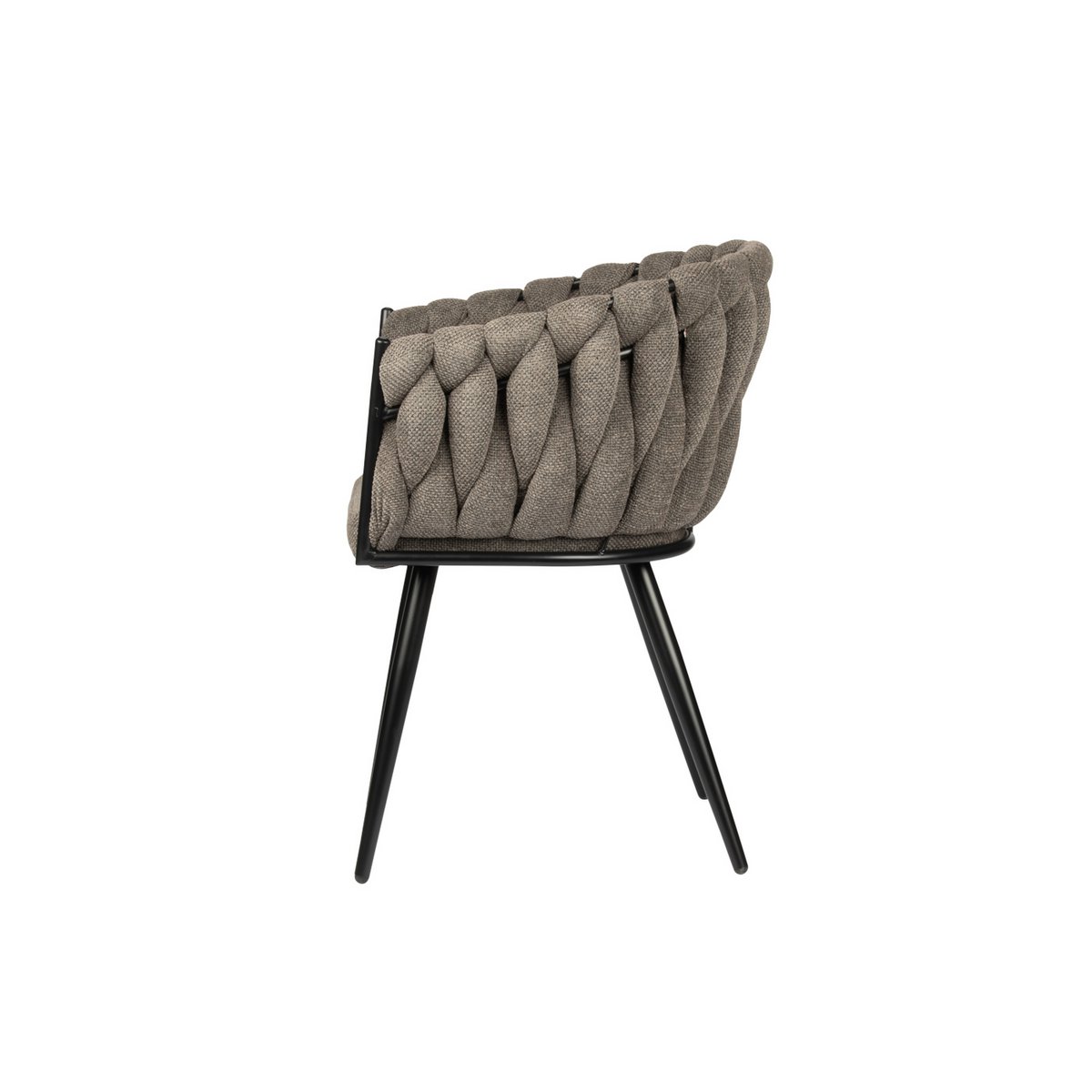 Wave Stuhl Taupe (2er-Set)