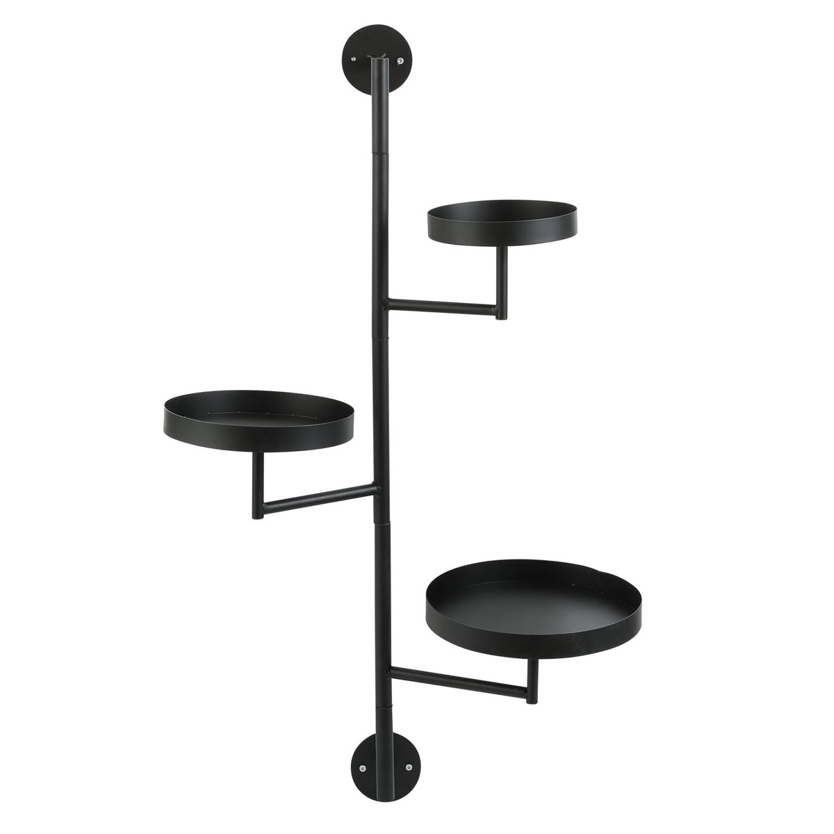 Perry Wandregal – L30 x B23 x H80 cm – Metall – Schwarz