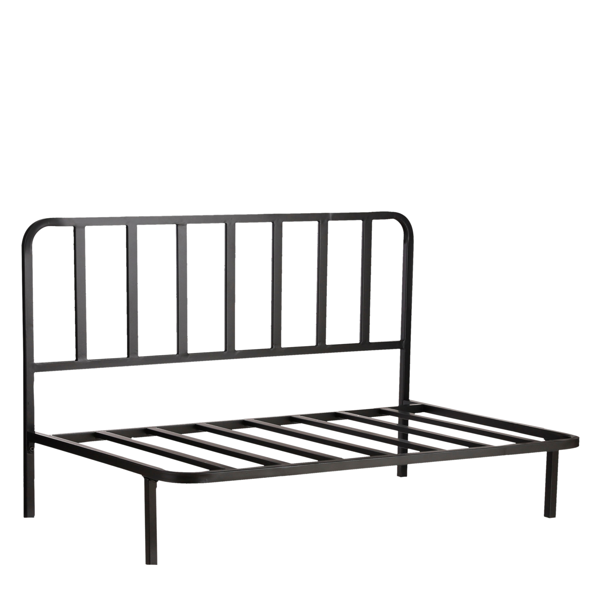 Celo Lounge-Sofa – L122 x B83 x H78 cm – Metall – Schwarz