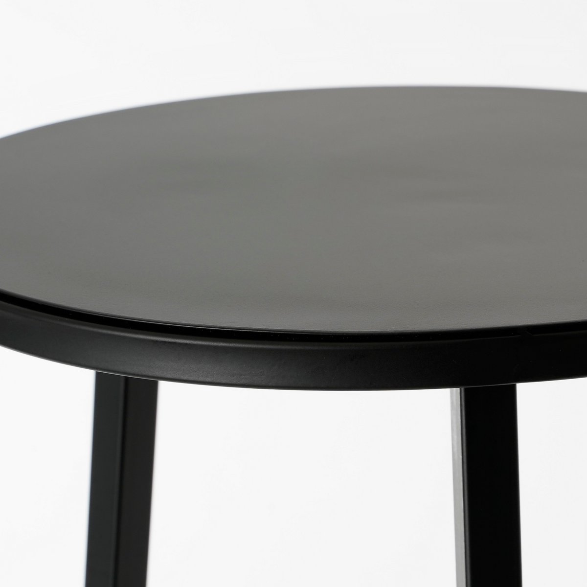 Pflanzentisch – H120 x Ø35 cm – Metall – Schwarz