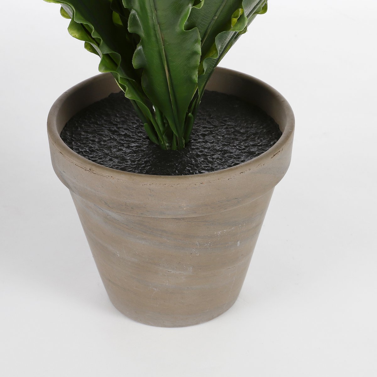 Künstliche Asplenium-Pflanze im Blumentopf Stan – H54 x Ø66 cm – Grün