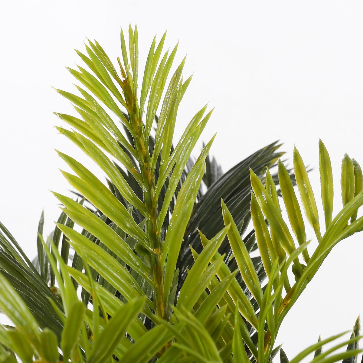 Künstliche Cycas-Palme im Blumentopf Stan – H37 x Ø44 cm – Grün