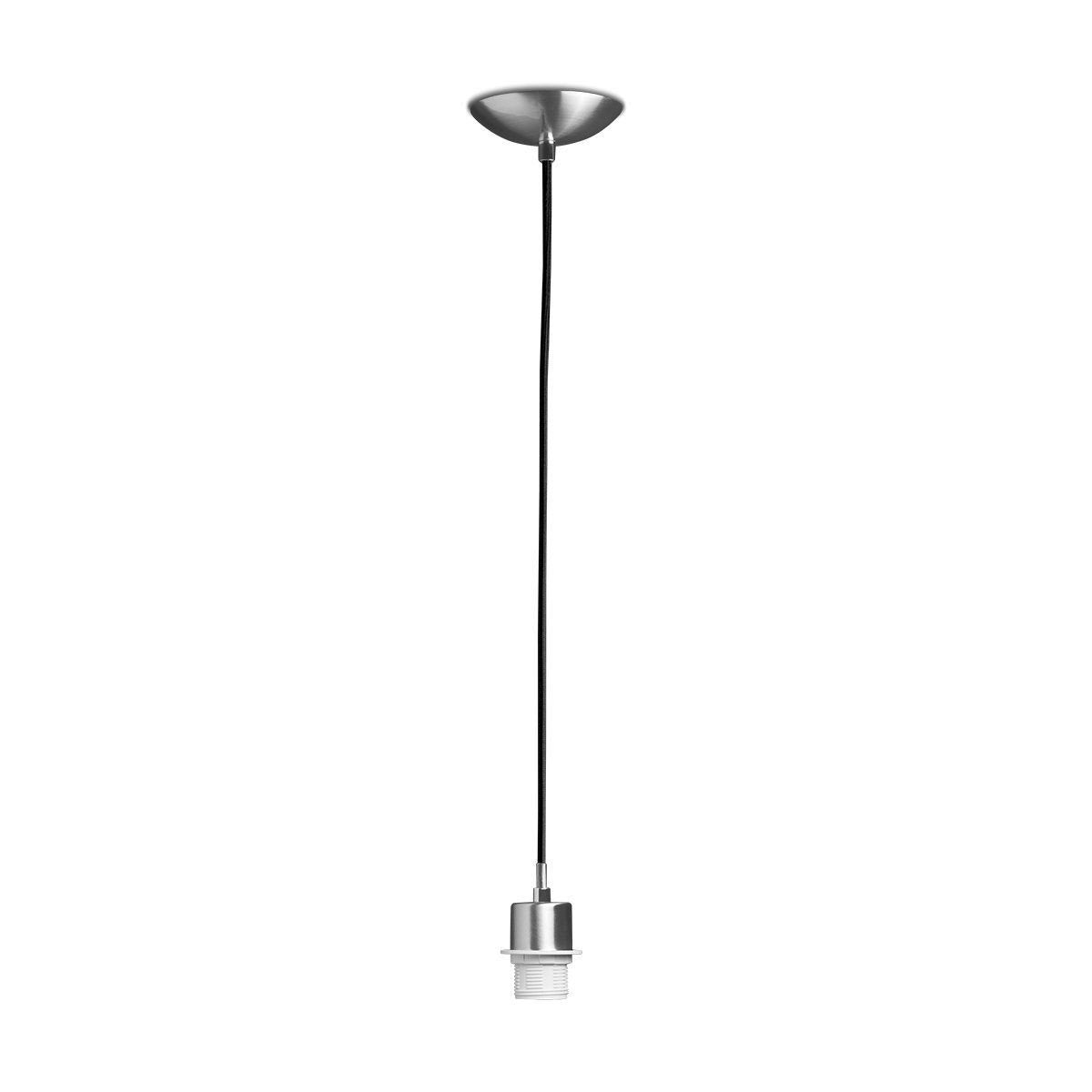 Home Sweet Home Pendelleuchte Stoff 11/11/100 cm – schwarz