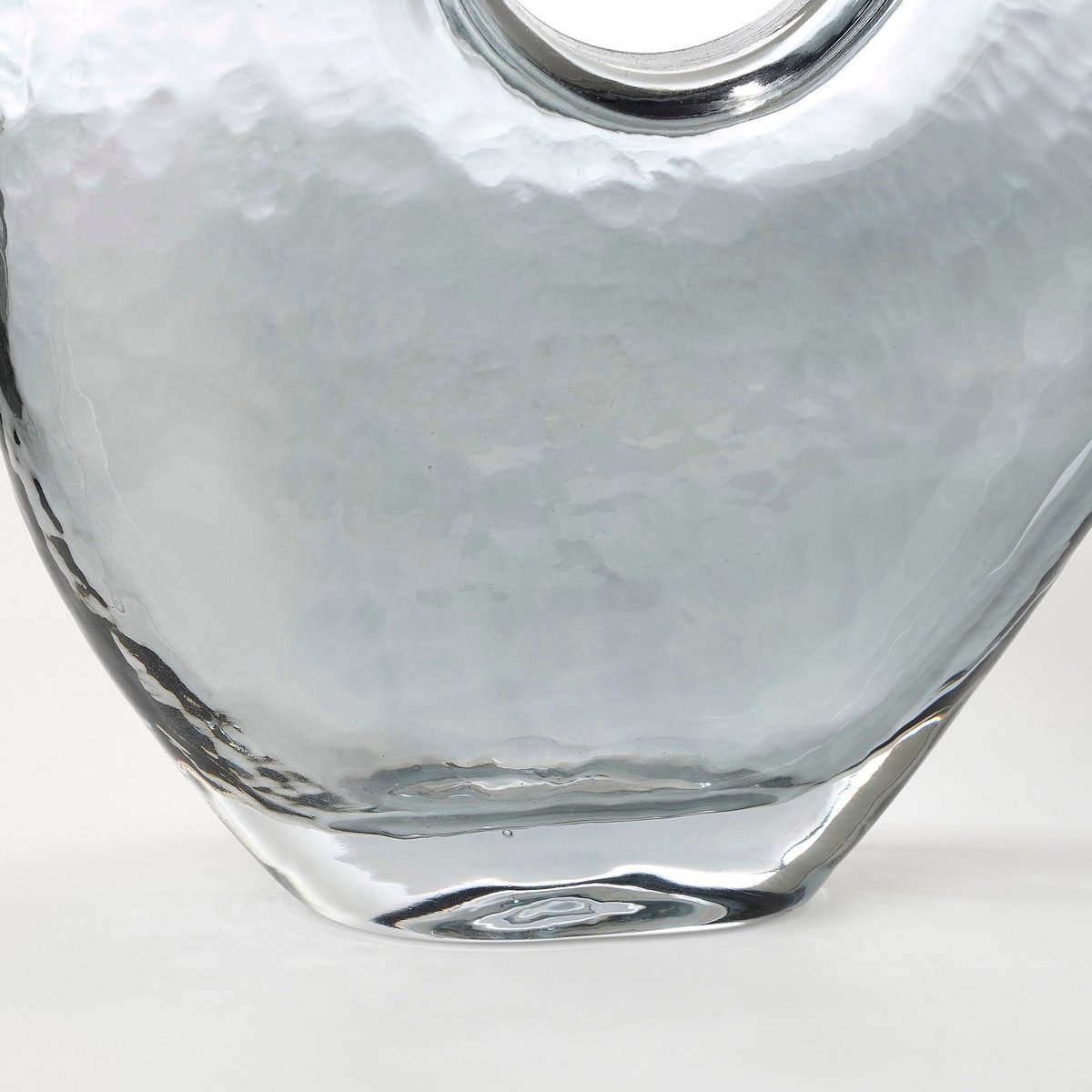 Jay Vase – L18 x B7,5 x H22,5 cm – Glas – Grau