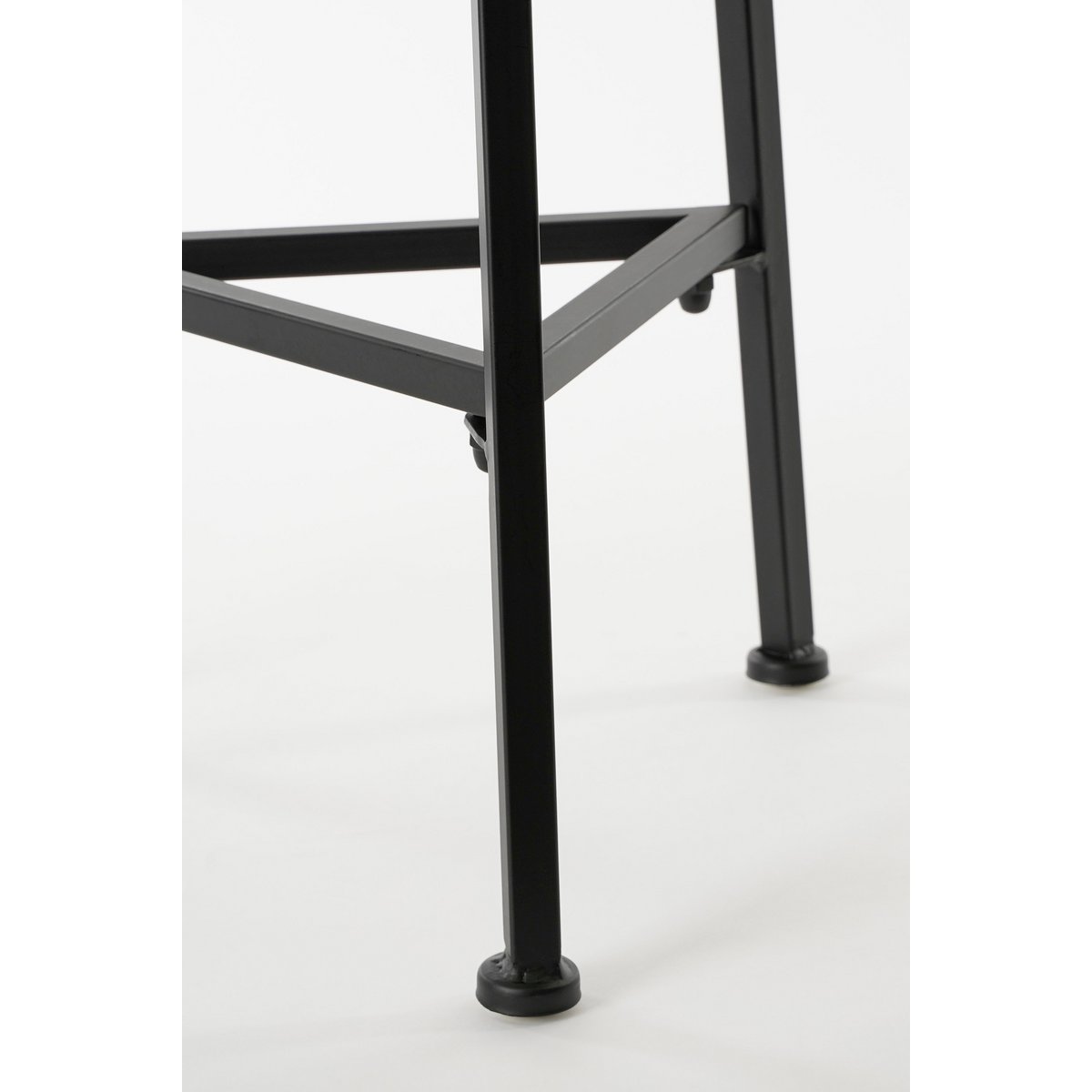 Pflanzentisch – H120 x Ø35 cm – Metall – Schwarz