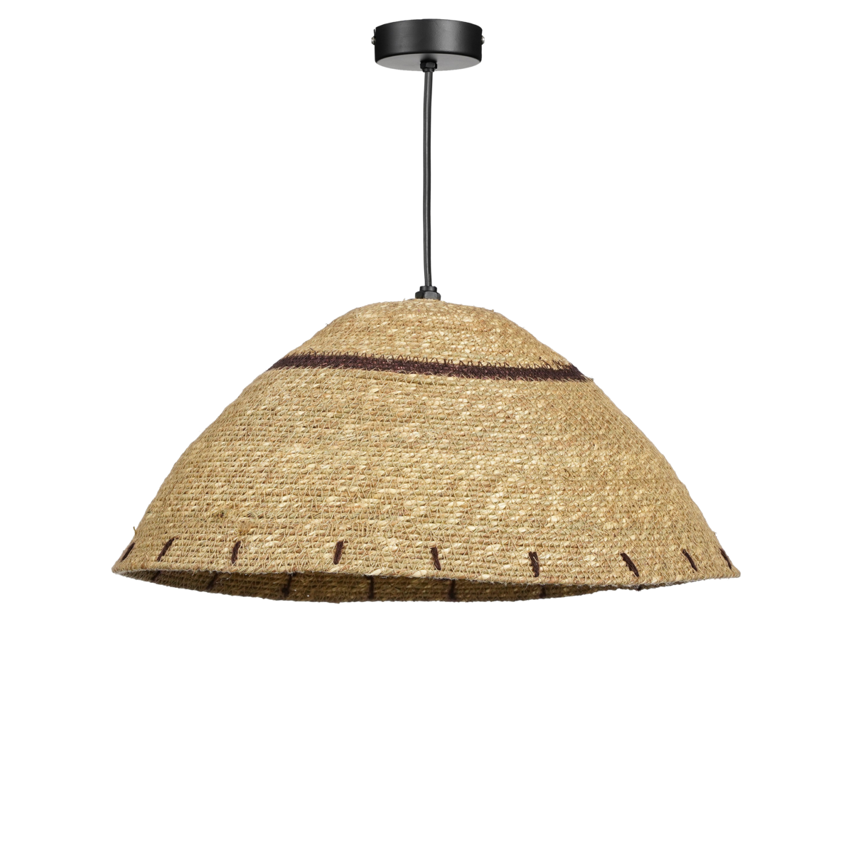 Joulz Hängelampe - H16 x Ø36 cm - Jute - Hellbraun
