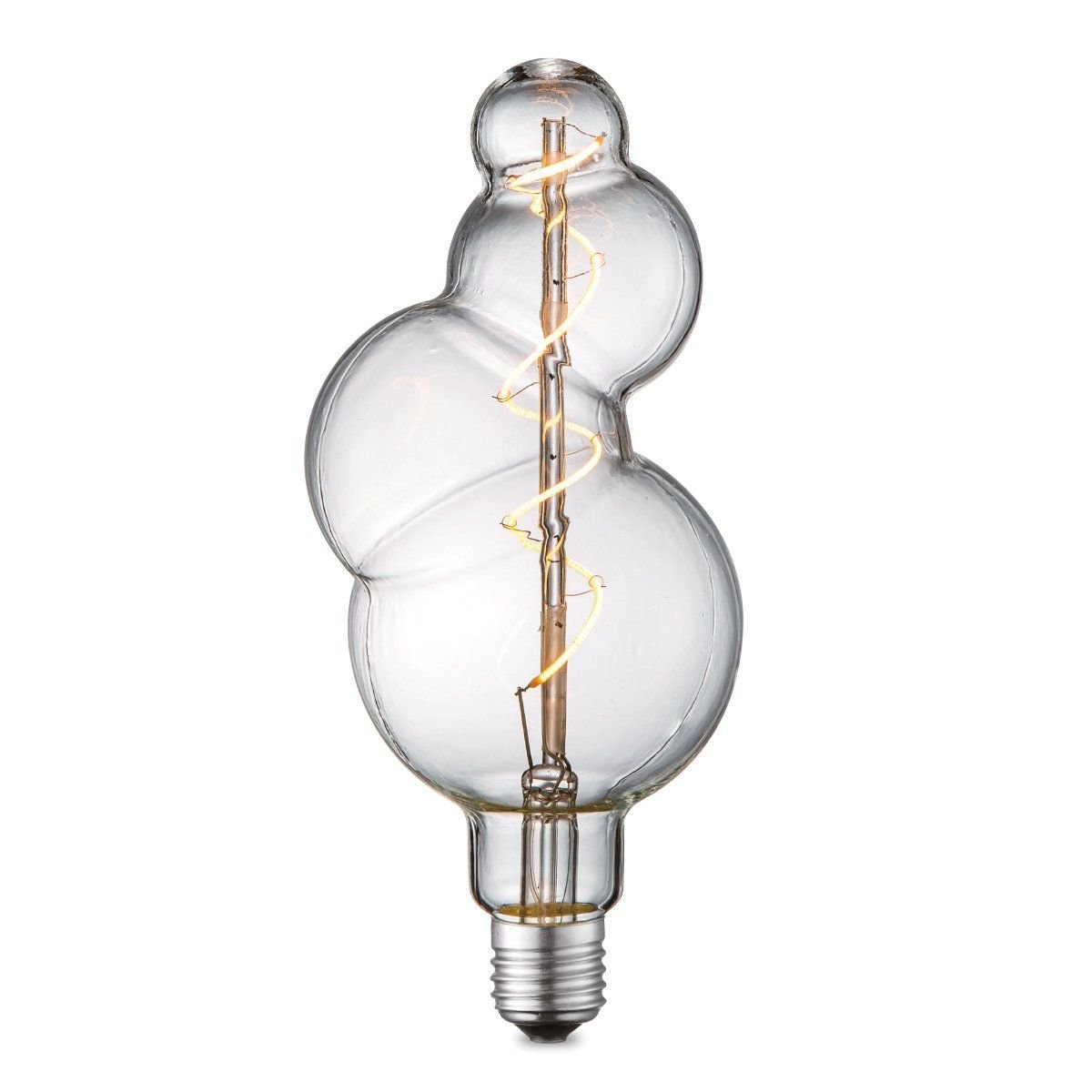 Home Sweet Home dimmbare LED Bubble Spiral E27 4W 300Lm 3000K Klar