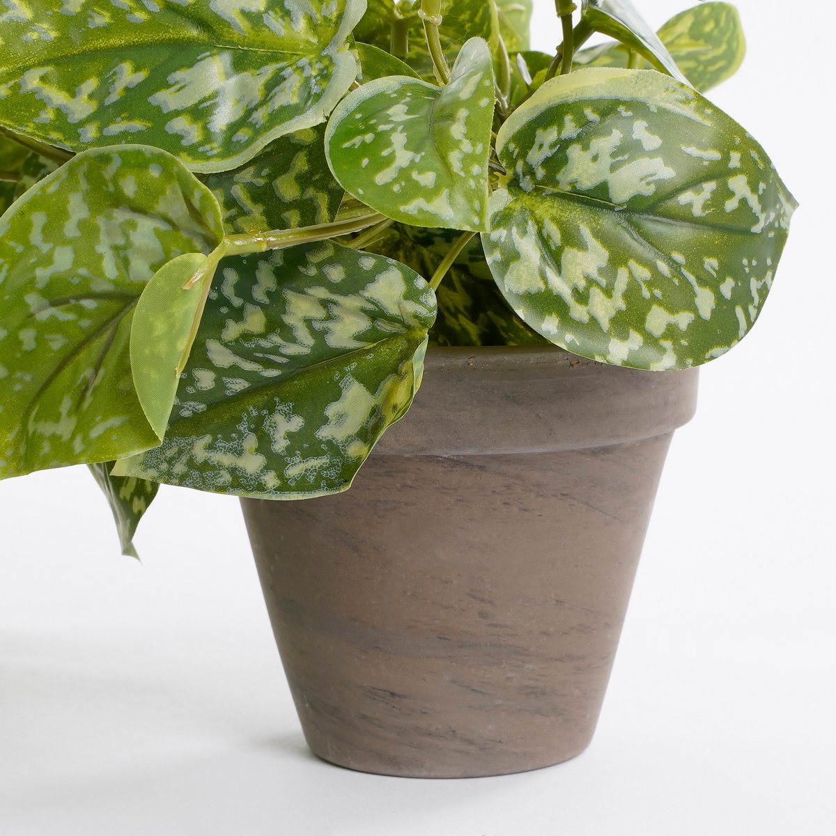Künstliche Pflanze Scindapsus im Blumentopf Stan – H44 x Ø17 cm – Grün