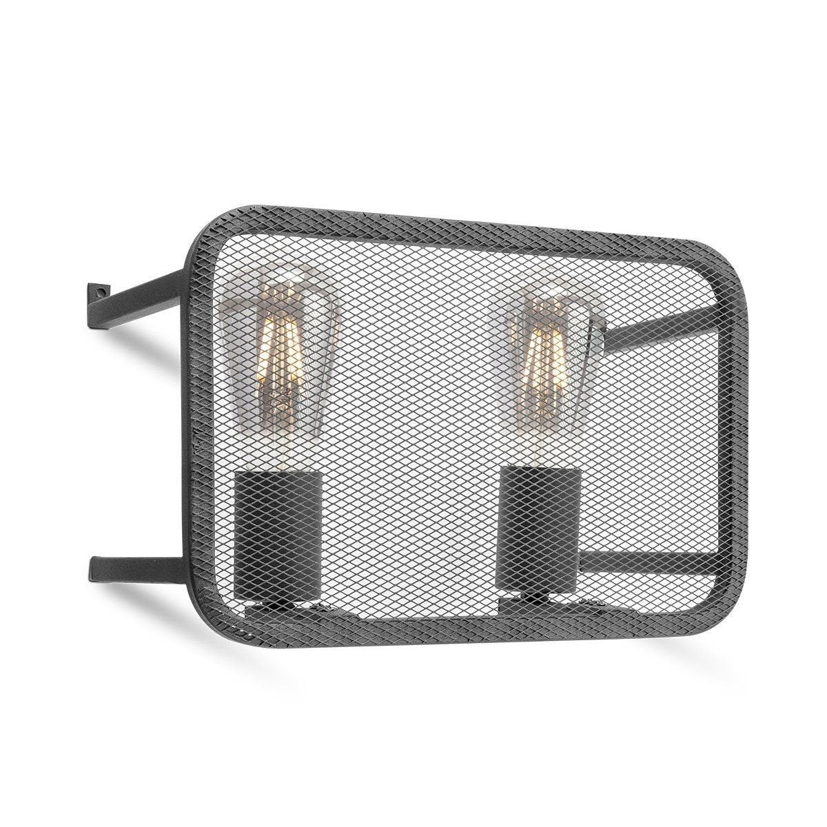 Home Sweet Home Moderne Wandleuchte Weave | 30/15/20cm | Schwarz | E27