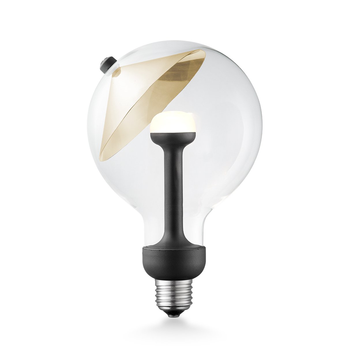 Home Sweet Home dimmbare LED-Lampe Cone gold G120 E27 5W 400Lm