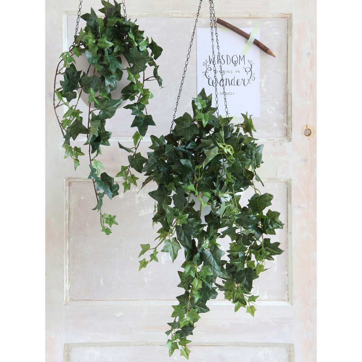 Hedera Künstliche Pflanze im Blumentopf Stan – H45 x Ø25 cm – Grün