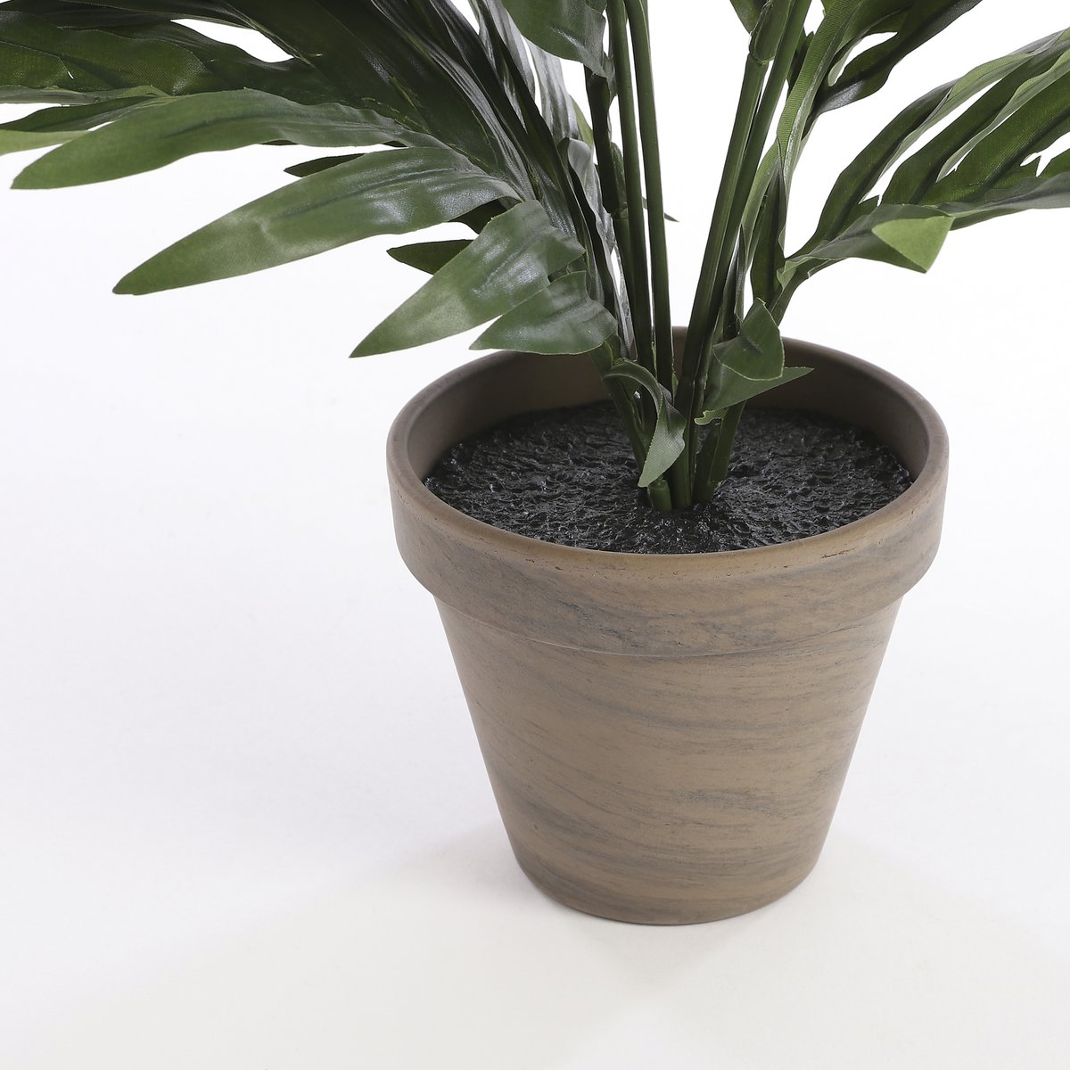 Künstliche Areca-Palme im Blumentopf Stan – H45 x Ø60 cm – Grün