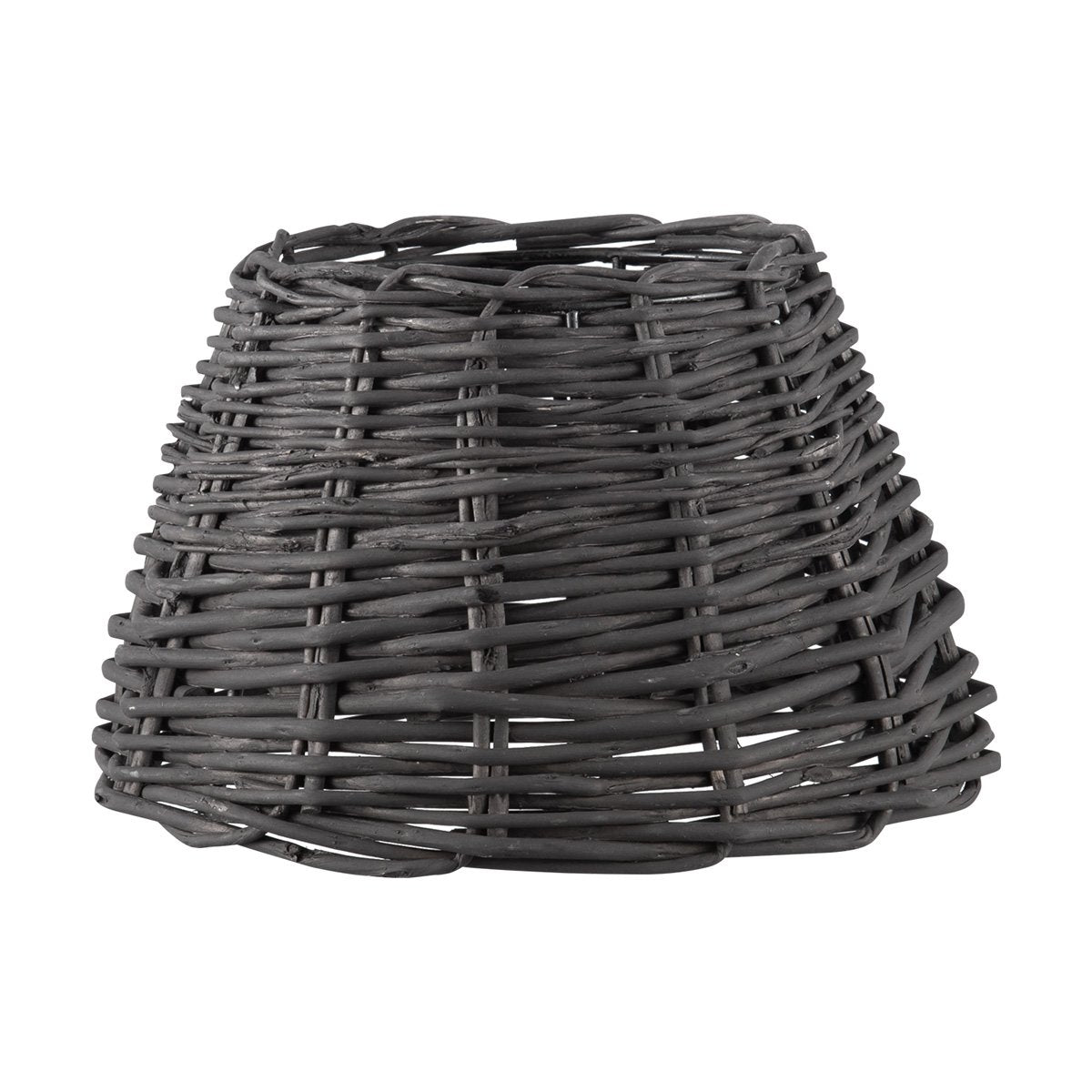 Home Sweet Home Lampenschirm Roseau rund dunkelbraun - B:20xT:20xH:13cm