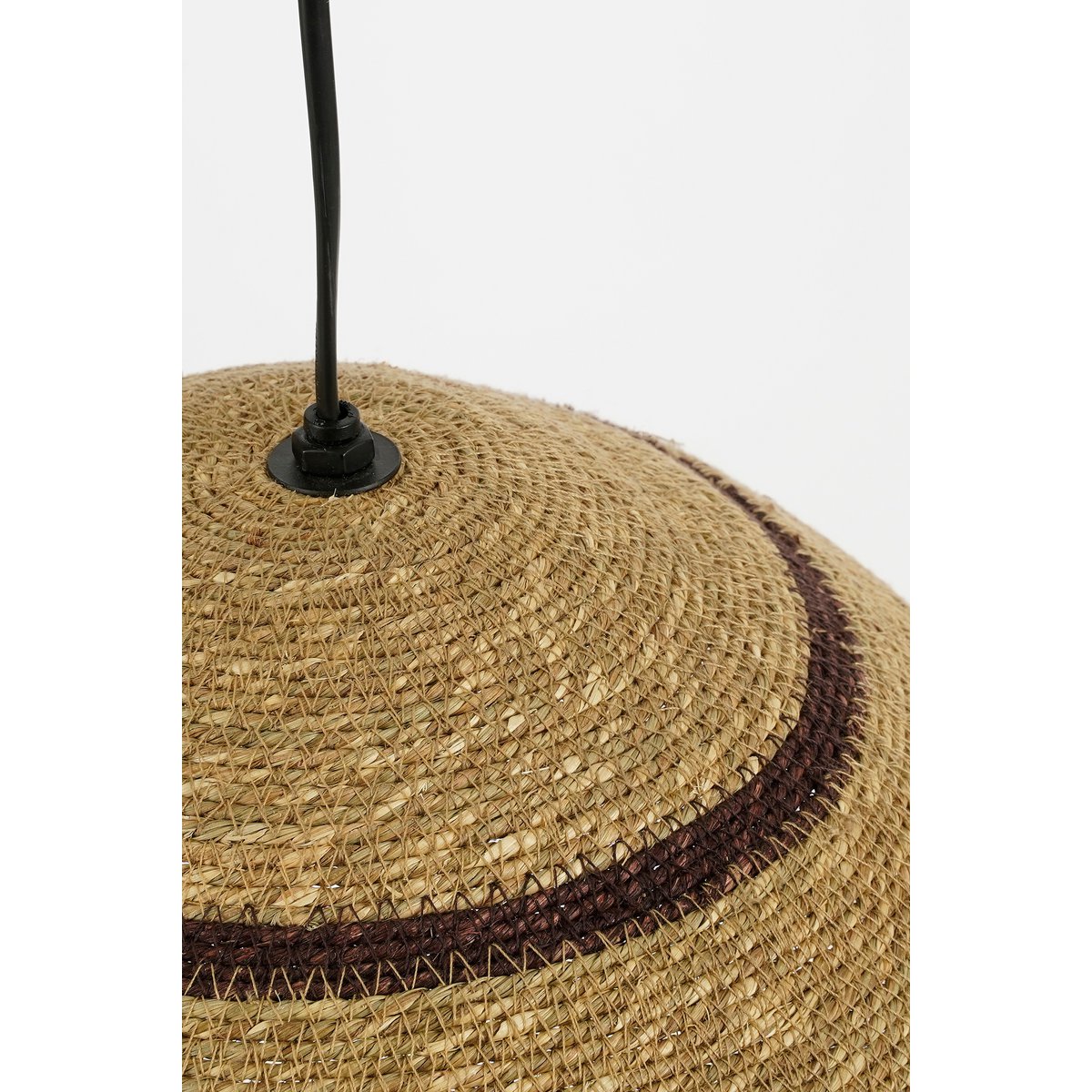 Joulz Hängelampe - H16 x Ø36 cm - Jute - Hellbraun