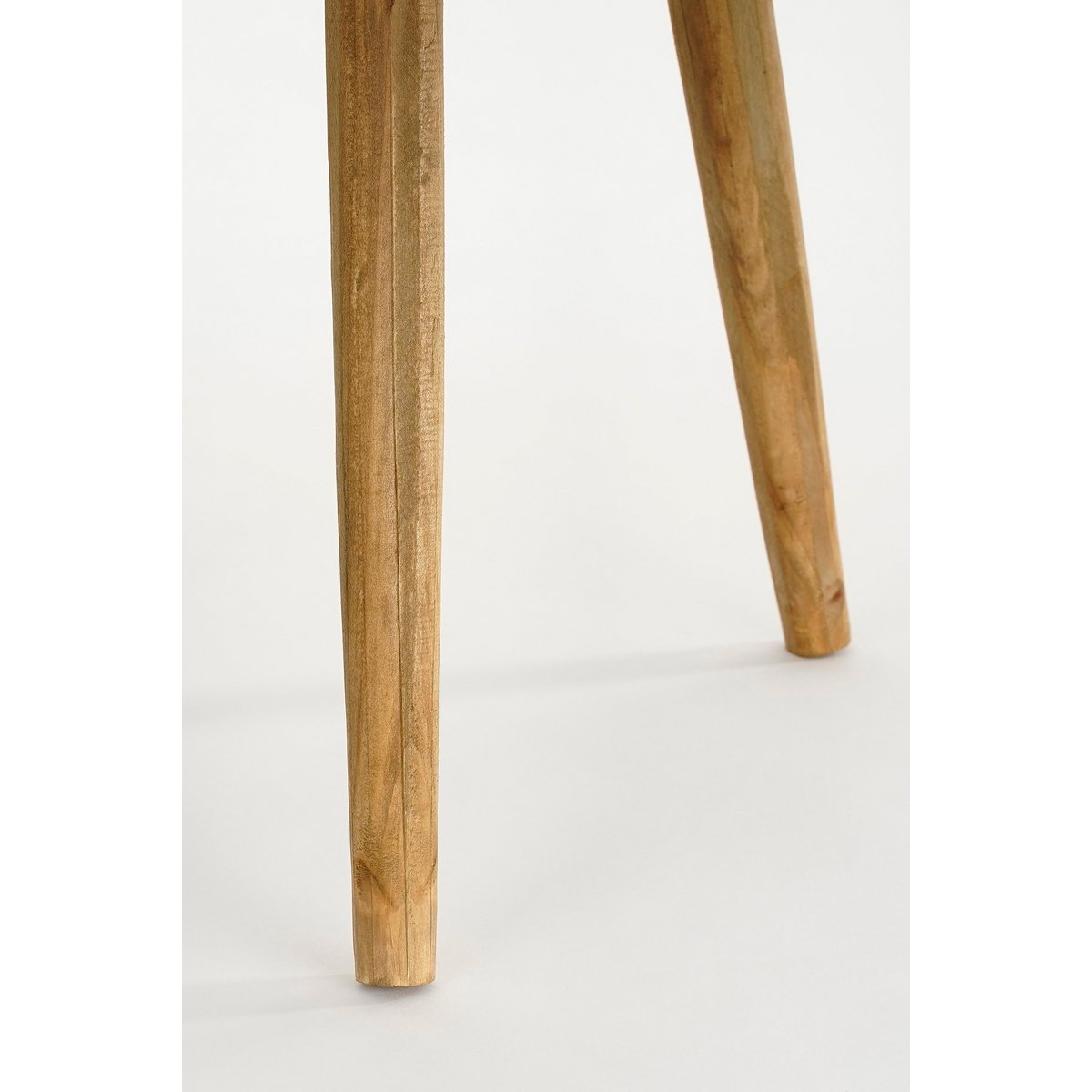 Bold Beistelltisch – H28 x Ø26 cm – Recyceltes Holz – Braun