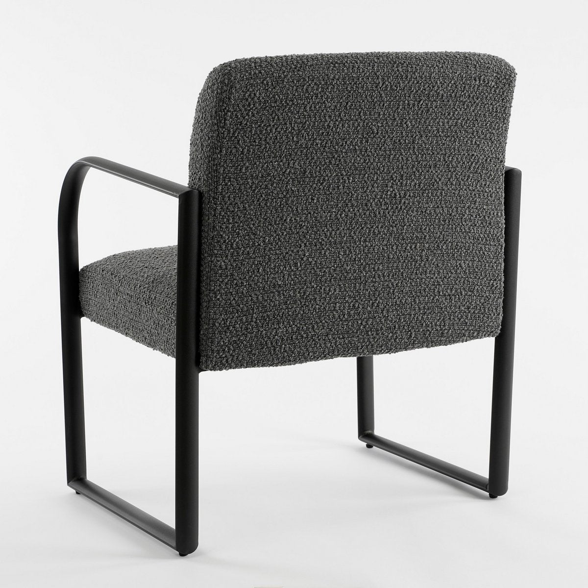 Symon Sessel – L72 x B69 x H81 cm – Dunkelgrau