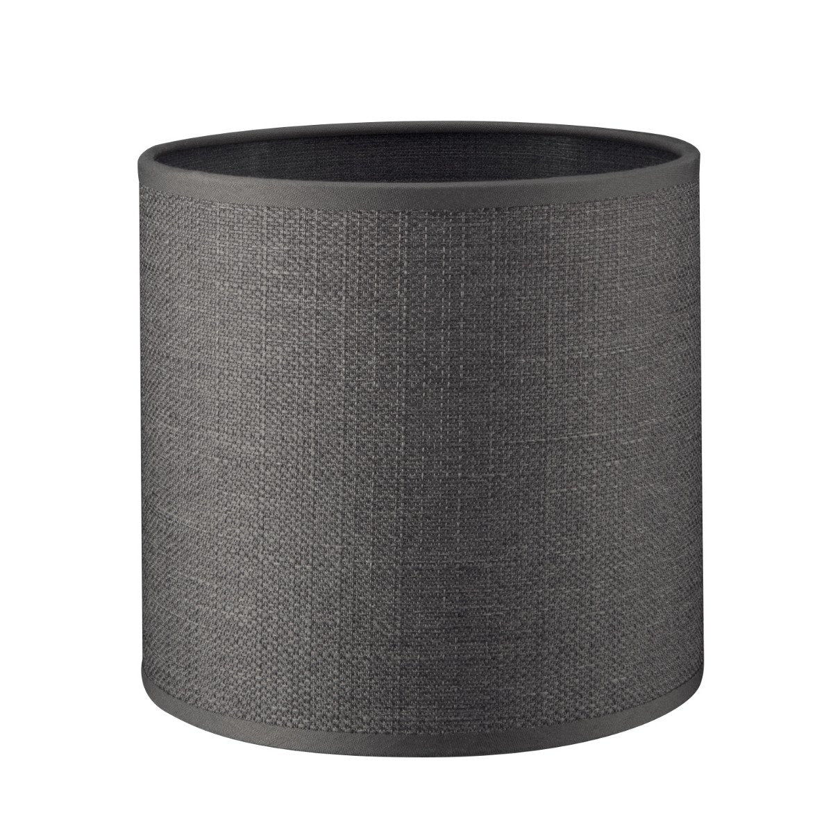 Home Sweet Home Lampenschirm Canvas Anthrazit - B:16xT:16xH:15cm