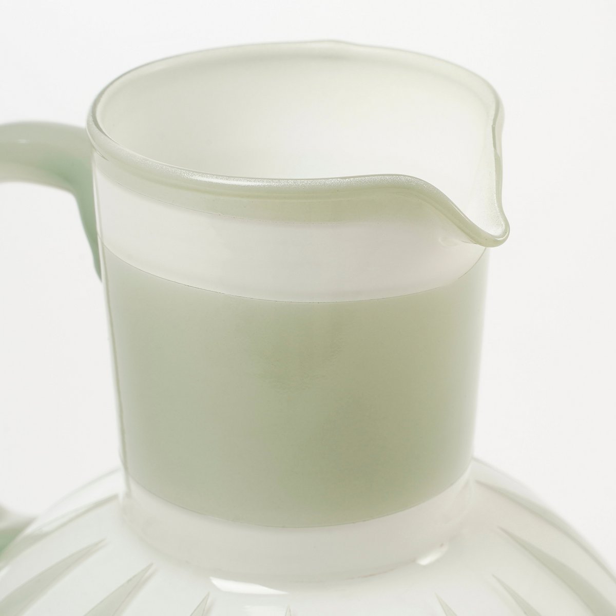Bazaar Vase - H21 x Ø17,5 cm - Glas - Hellgrün