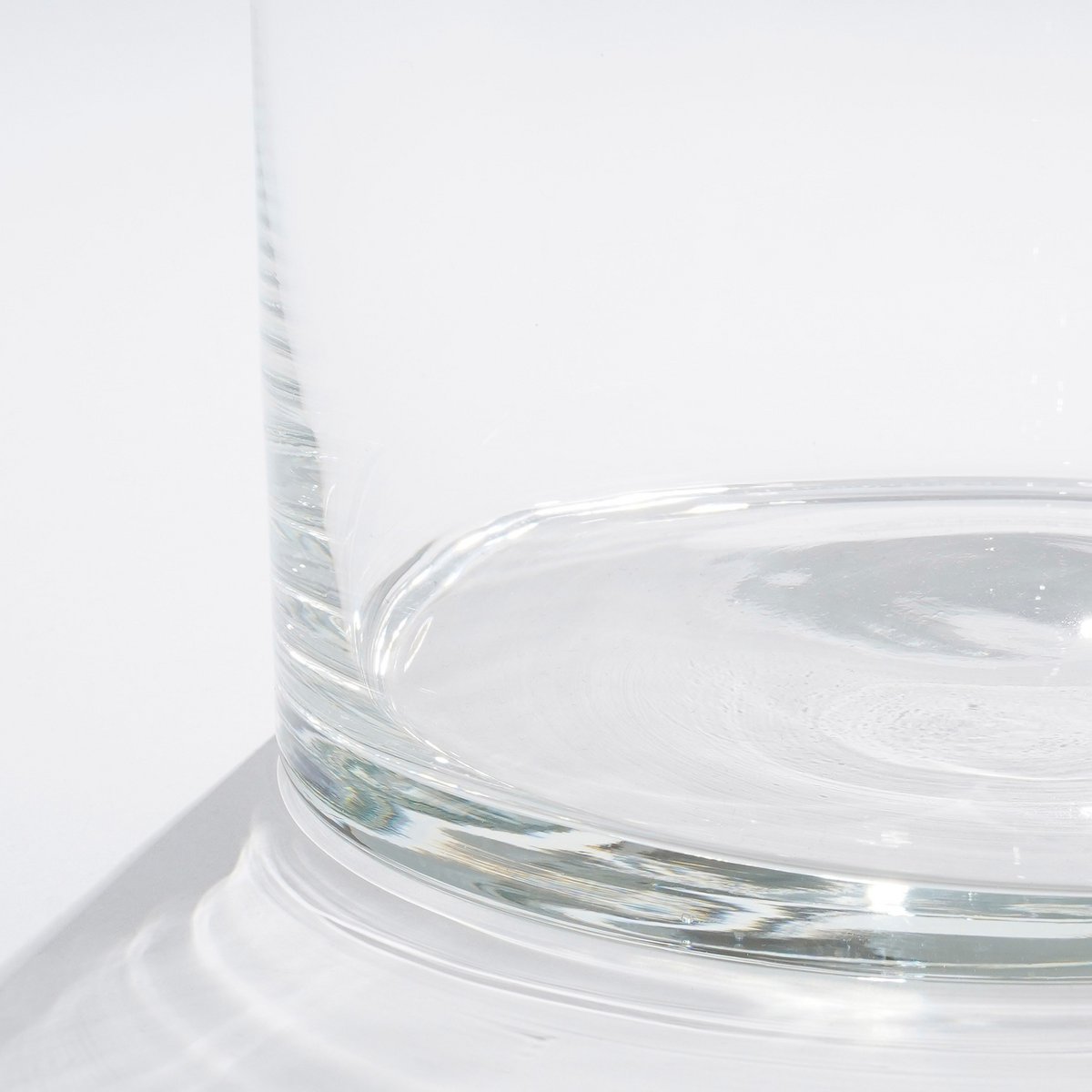 Carly Vase – H55 x Ø19 cm – Zylinder – Transparent