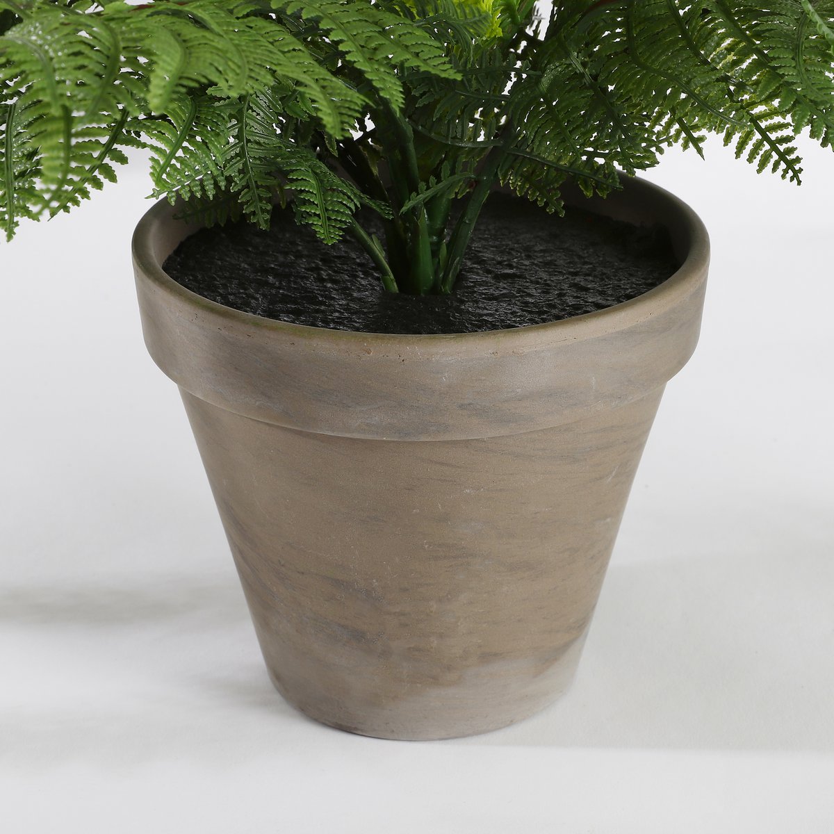 Künstliche Farnpflanze im Blumentopf Stan - H38 x Ø50 cm - Grün