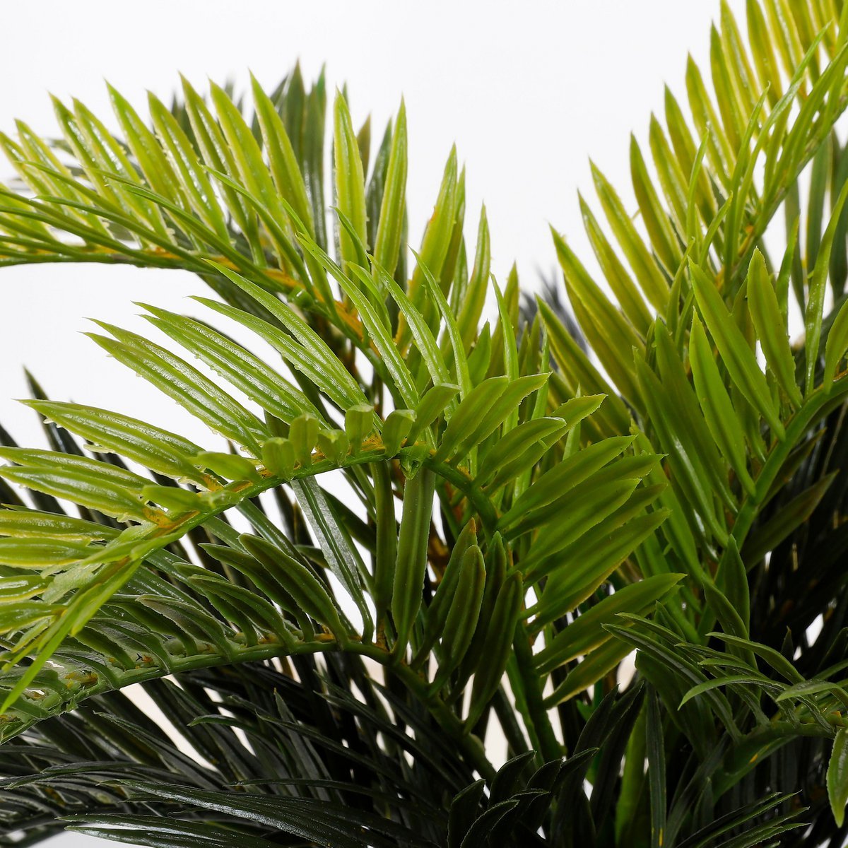 Künstliche Cycas-Palme im Blumentopf Stan – H37 x Ø44 cm – Grün