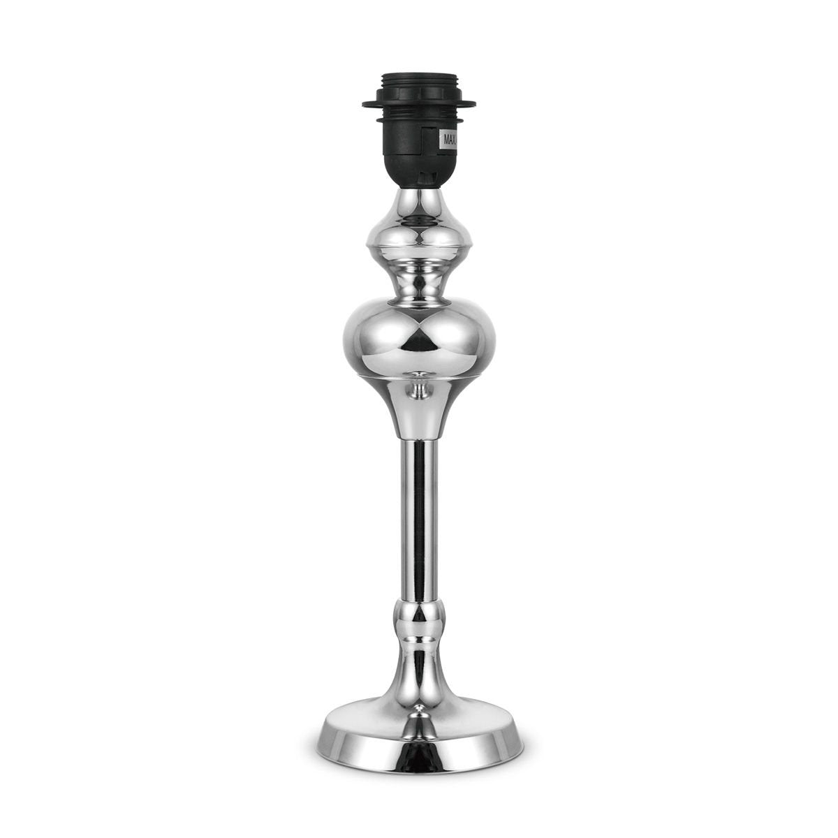Home Sweet Home Tischlampensockel Bima 10,5/10,5/35 cm – Chrom