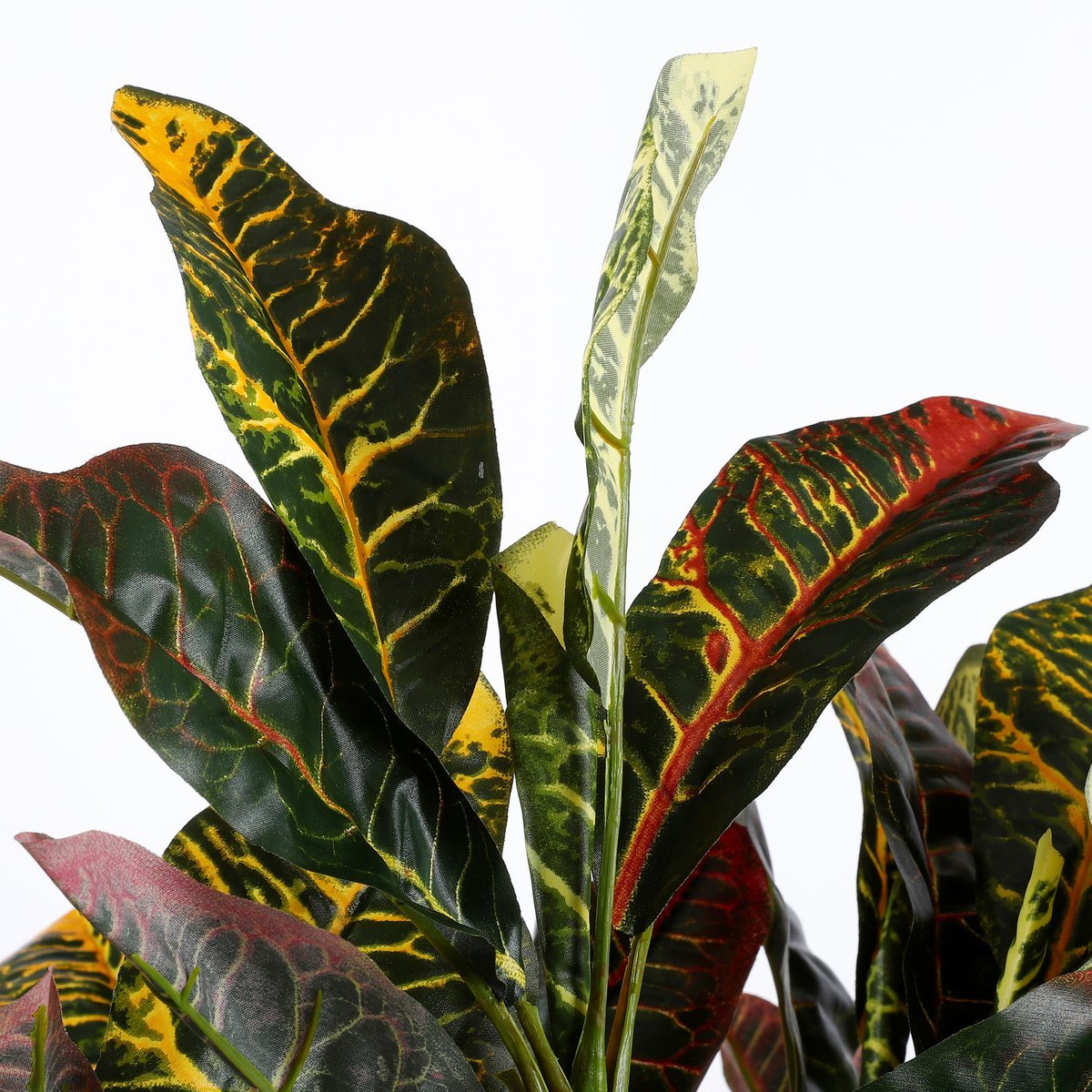 Künstliche Croton-Pflanze im Blumentopf Stan – H73 x Ø40 cm – bunt