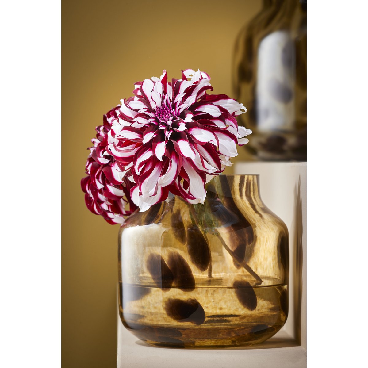 Pantera Vase - H26,5 x Ø26 cm - Braun