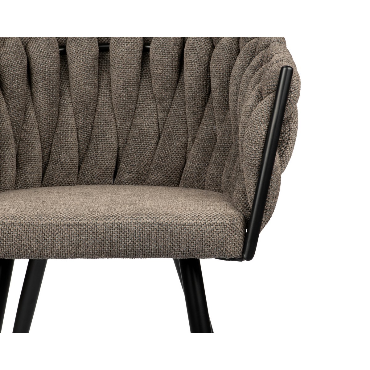 Wave Stuhl Taupe (2er-Set)