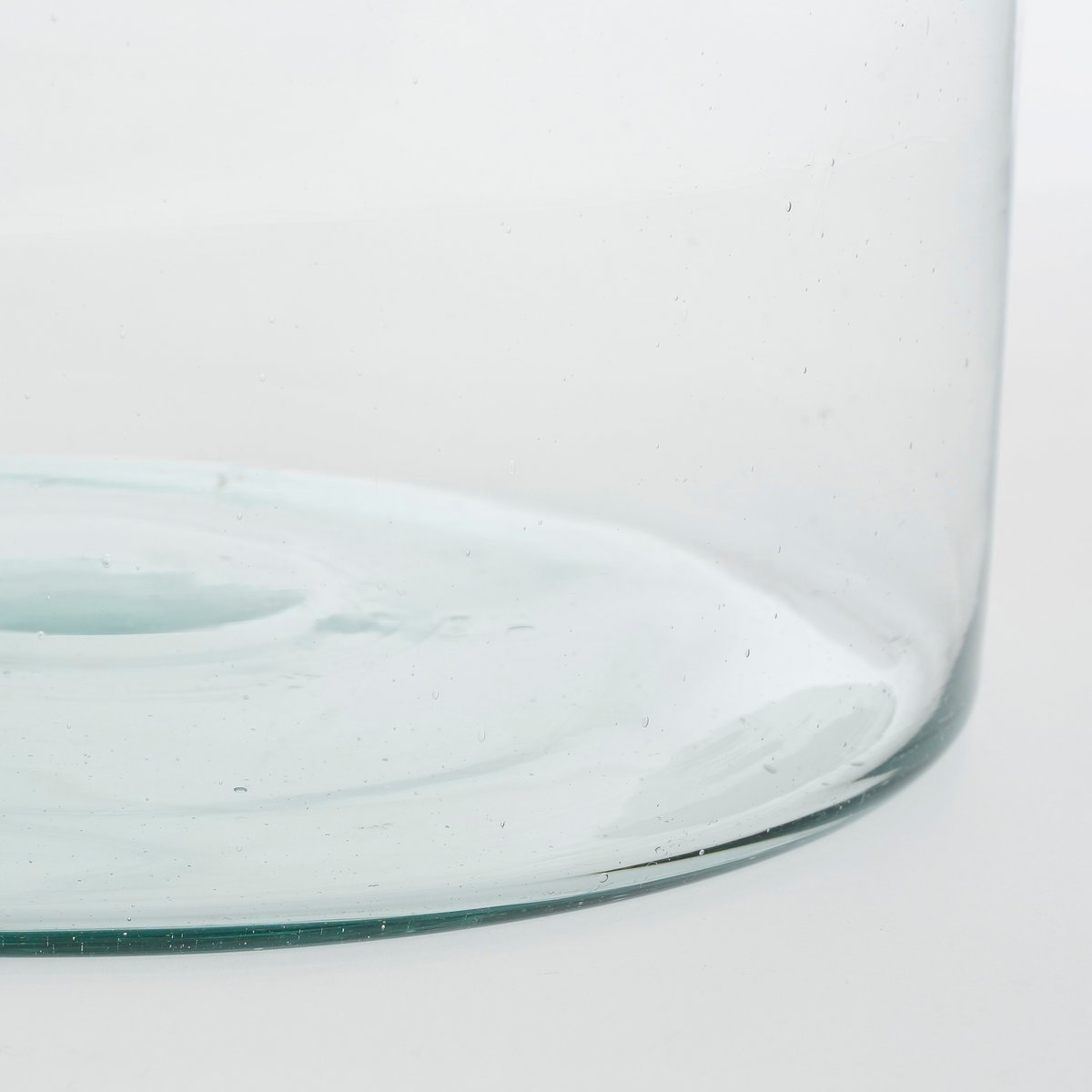 Vienne Vase - H20 x Ø21 cm - Recyceltes Glas - Transparent