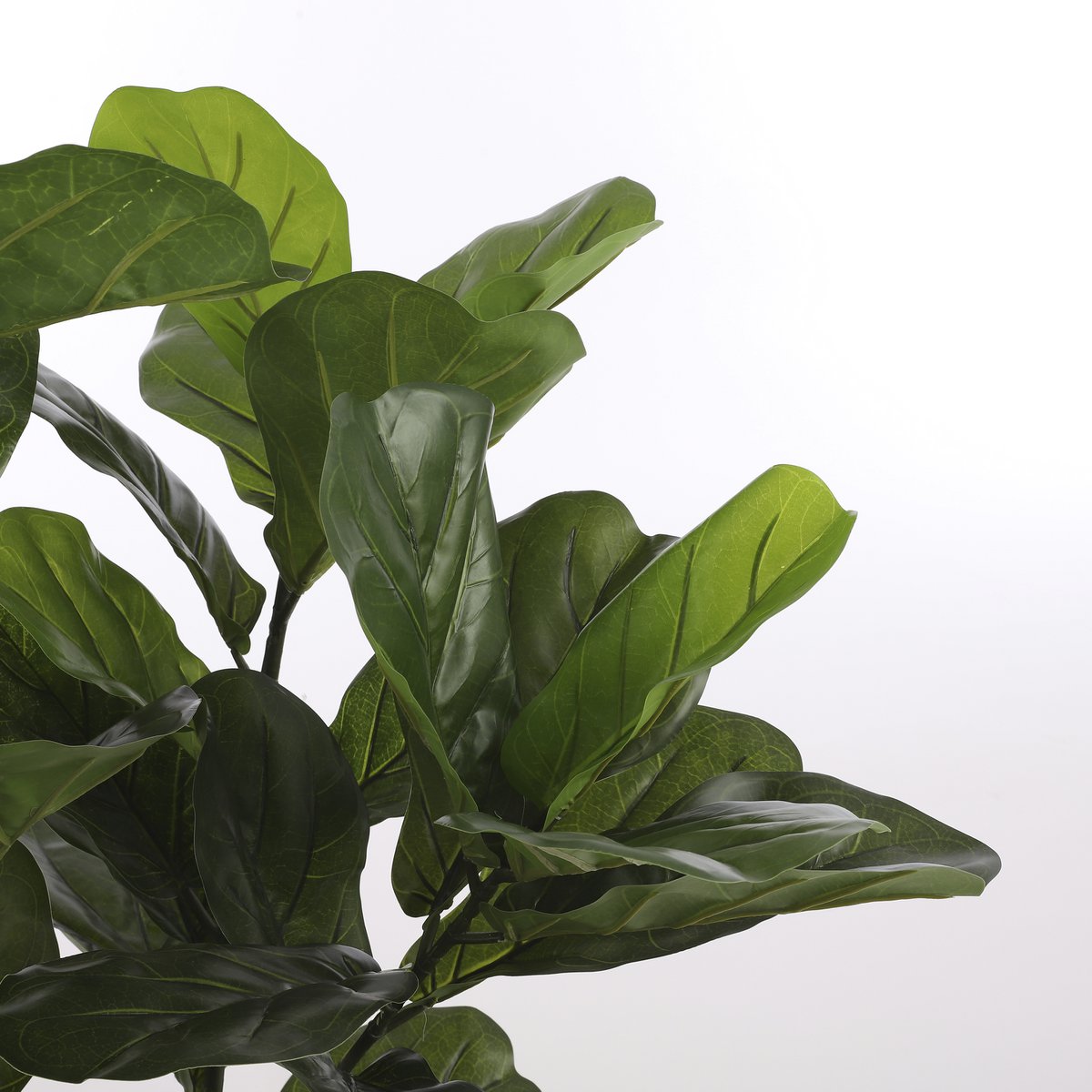 Künstliche Pflanze Ficus Lyrata – H120 x Ø60 cm – Grün