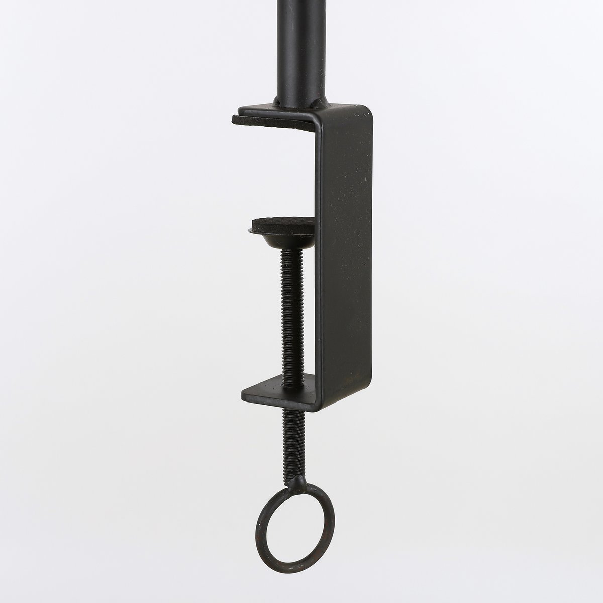 Tischklemme – H110 x L223–250 cm – Metall – Schwarz