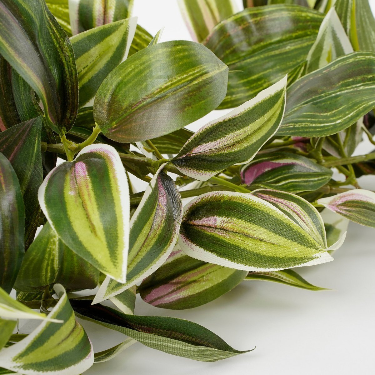 Tradescantia Künstliche Hängepflanze – L15 x B20 x H54 cm – Grün