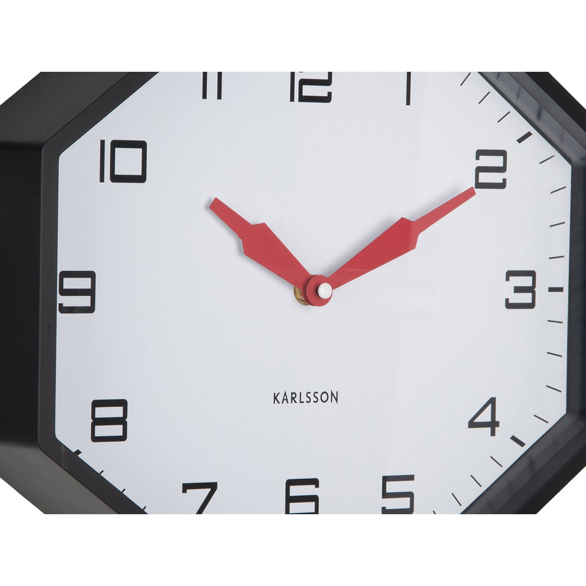 Wanduhr Modern Factory Octagon