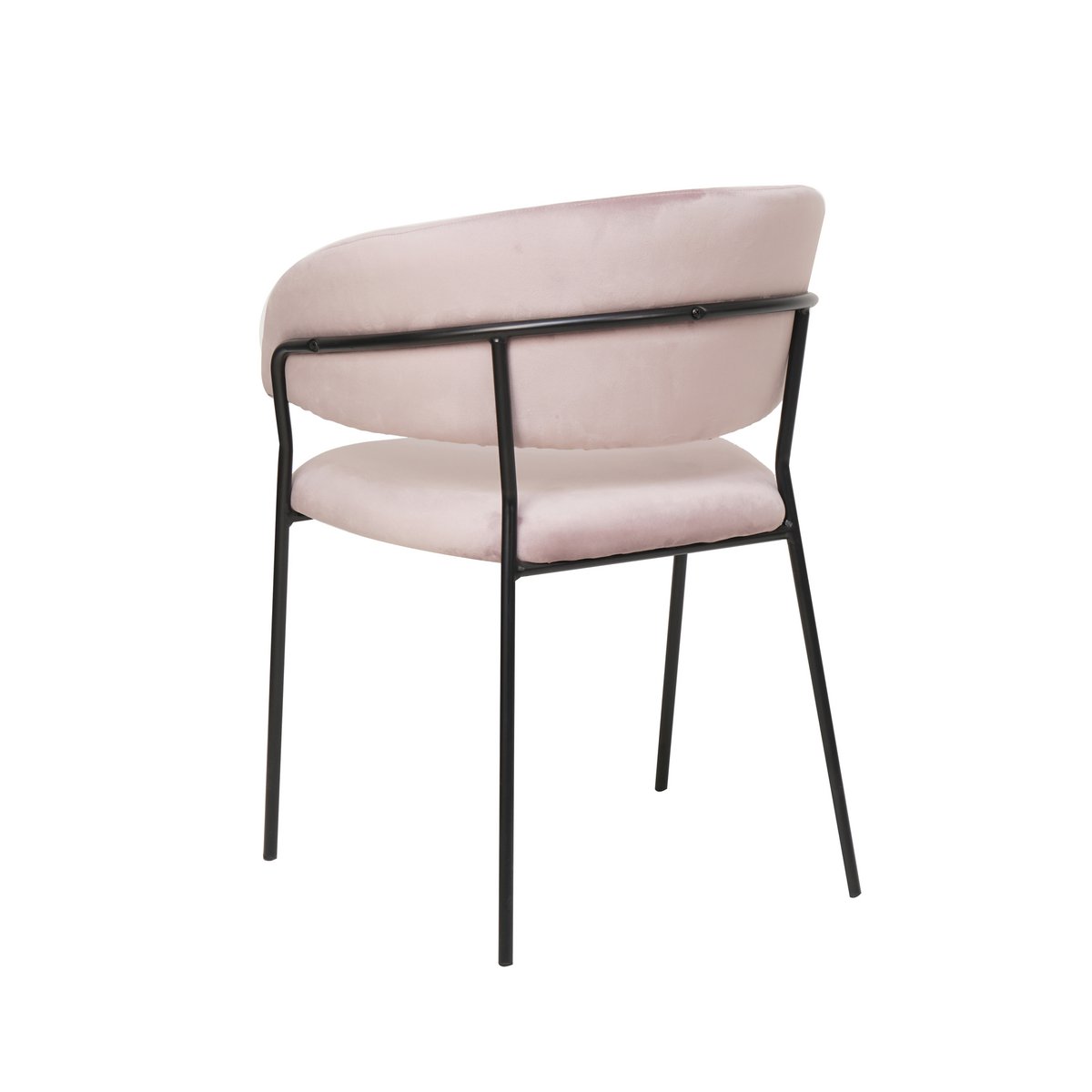 Chair velvet with back quilting rose