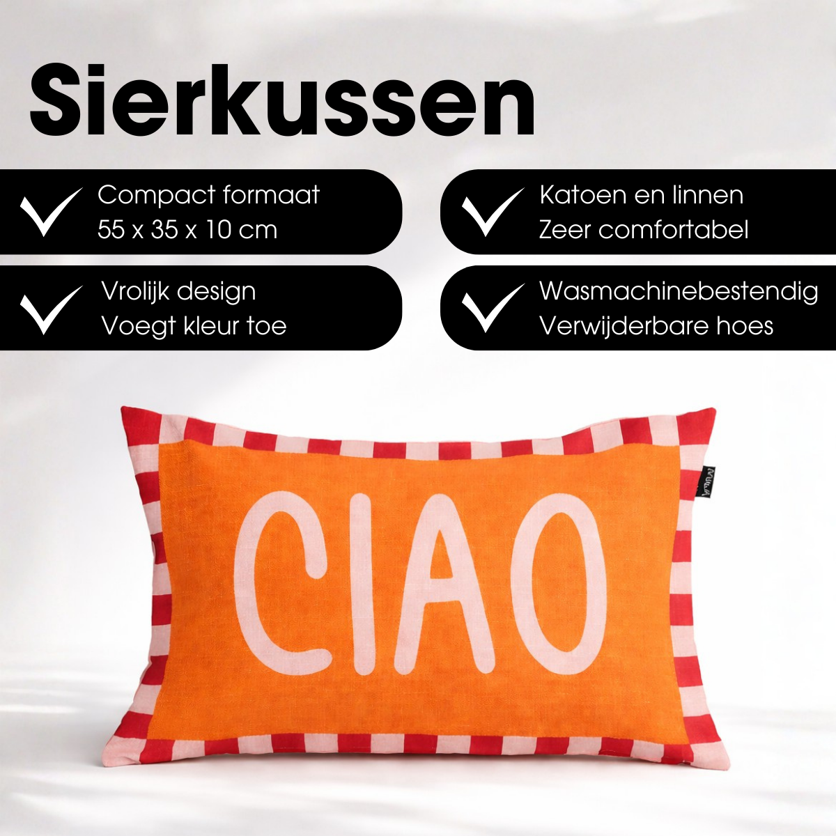 Dekokissen Orange