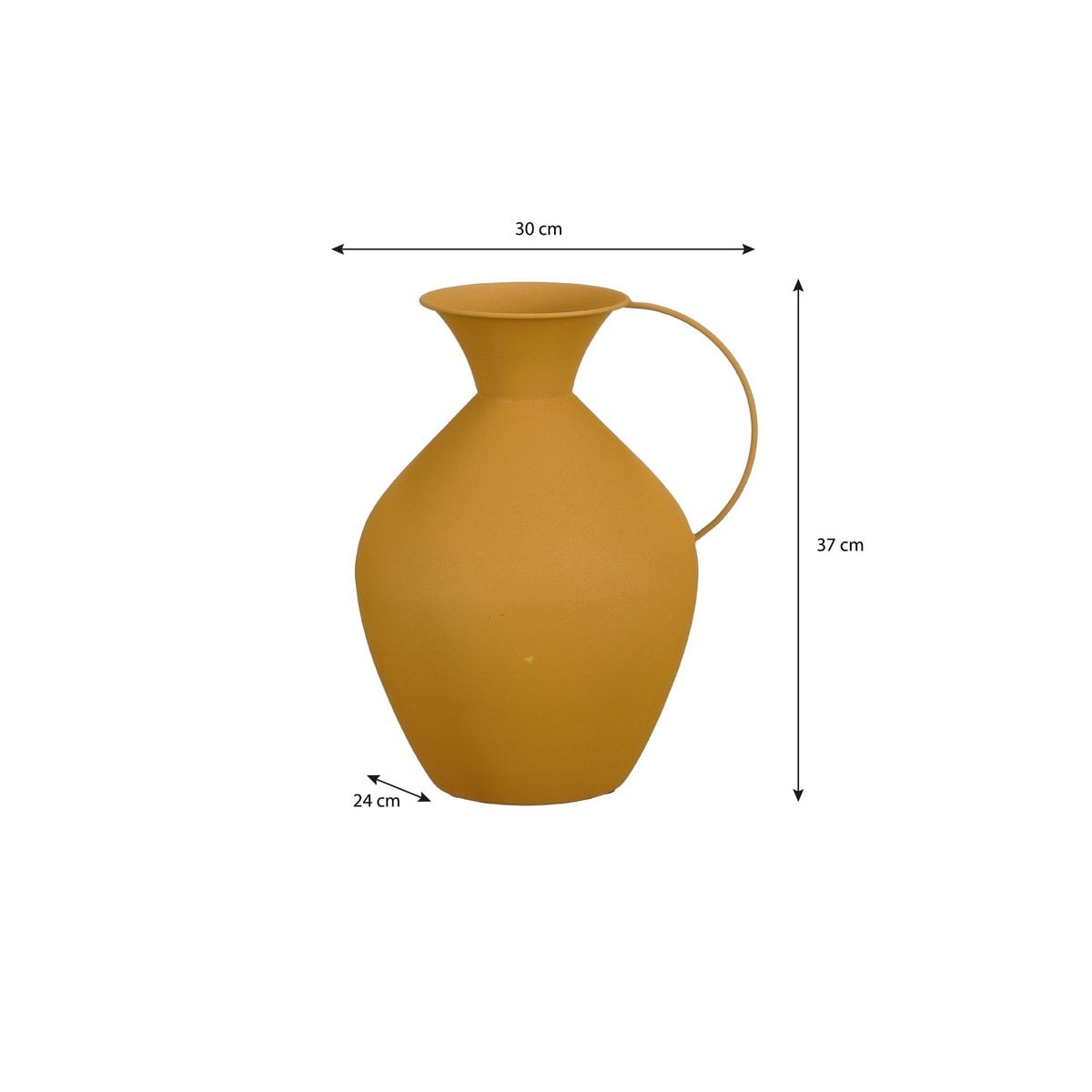 Vase Gyge Gelb