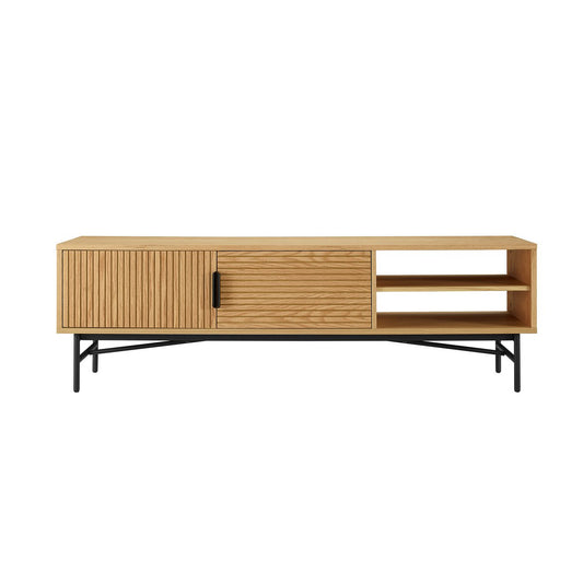 Lowboard 160 cm Eiche Echtholzfurnier