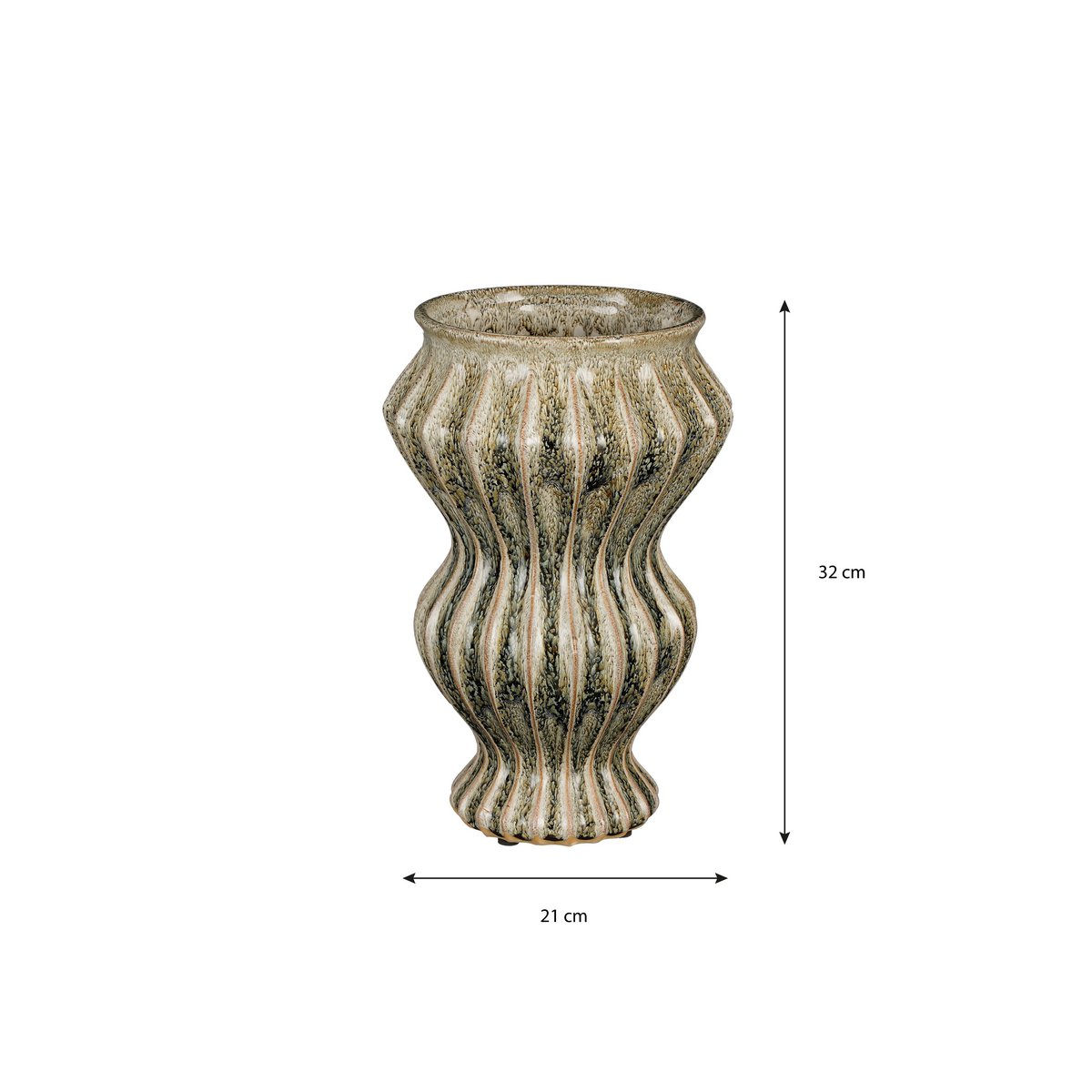 Vase Pippa Grün