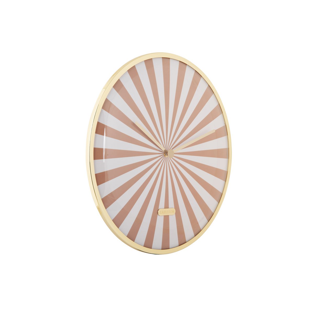Wanduhr Candy Swirl Dome