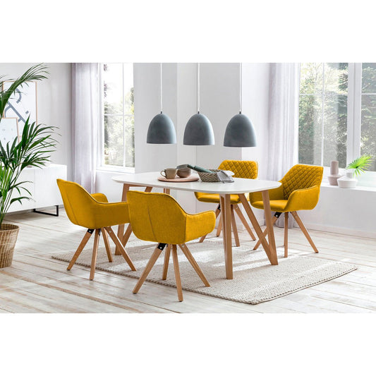 Dining group 5 pieces 160x90 cm