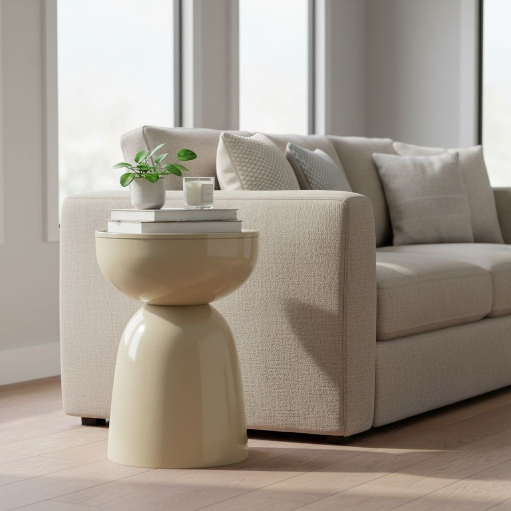 Elliott Beige Beistelltisch