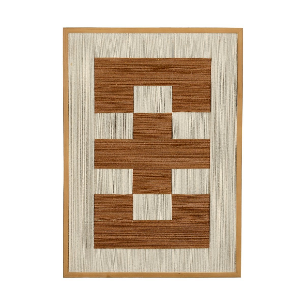 Wanddekoration Braun